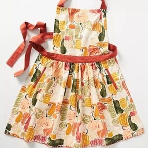 Anthropologie  Pumpkin Harvest Apron